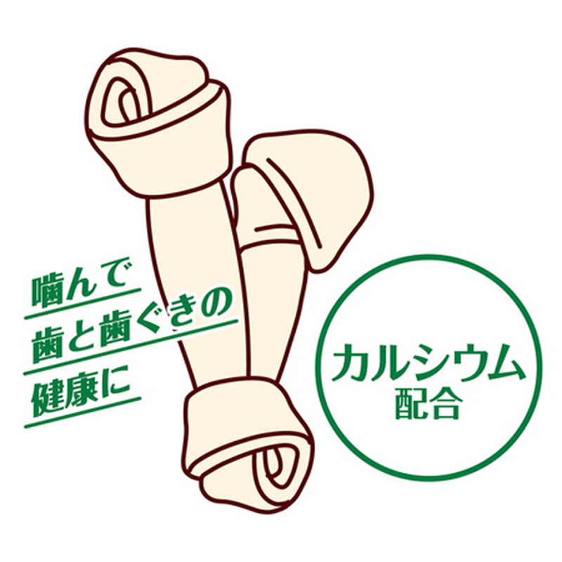  Petio低敏無穀物 山羊奶風味 植物性軟潔齒骨 狗小食10條裝 #A162 W13560