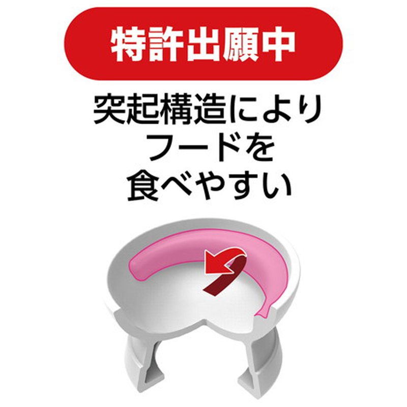 Add Mate 斜口陶瓷高腳防滑貓碗 (濕糧專用-藍底) #F160 A26516