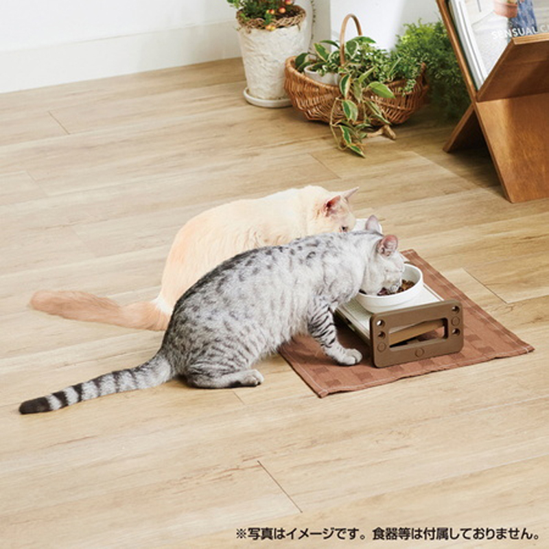 Petio貓用可調節 分拆式 餐檯（2合1） #F140 W26133