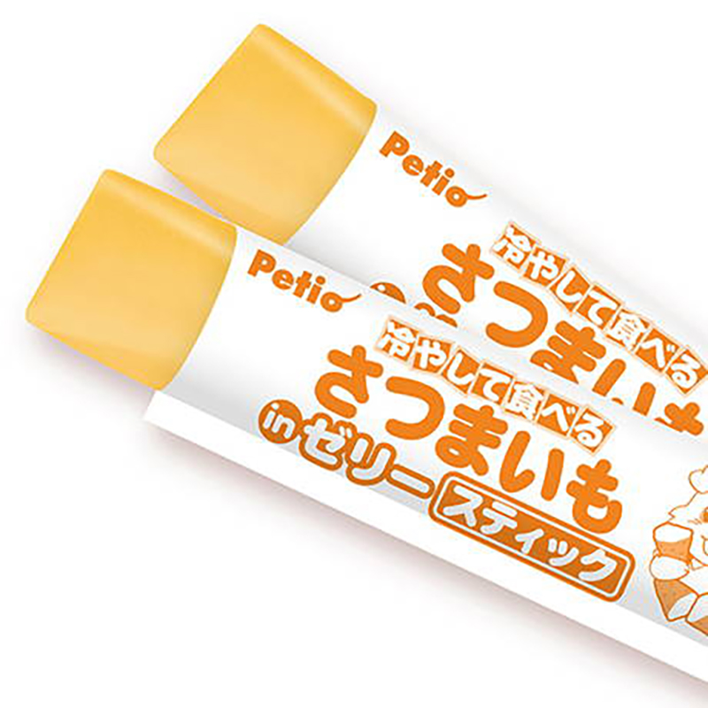 Petio 香甜高纖甘薯啫喱條 (腸胃健康&水分補充) (可雪凍) 狗小食 8支裝 #A246 W13879