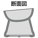 Add Mate斜口陶瓷高腳防滑狗碗 M（綠底） #F158 A26514