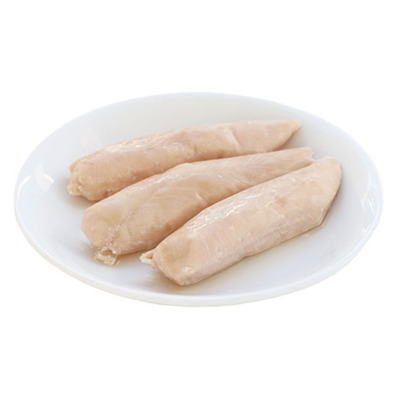 原汁原味 野菜湯味原條蒸雞柳肉狗小食 2條裝 #A218 W13775