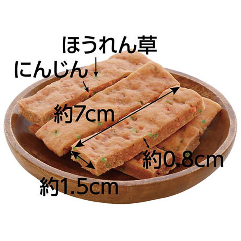 Petio 日本產 綜合營養 鬆軟野菜&雞柳肉條 狗小食 70g #A259 W13964