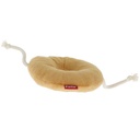  耐咬麵包屋發聲帶繩狗玩具
 (貝果包) Chewy Bakery Stuffed Dog Toy 
With Pulling String (Bagel) #G150 W26408