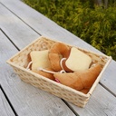  耐咬麵包屋發聲帶繩狗玩具
 (貝果包) Chewy Bakery Stuffed Dog Toy 
With Pulling String (Bagel) #G150 W26408