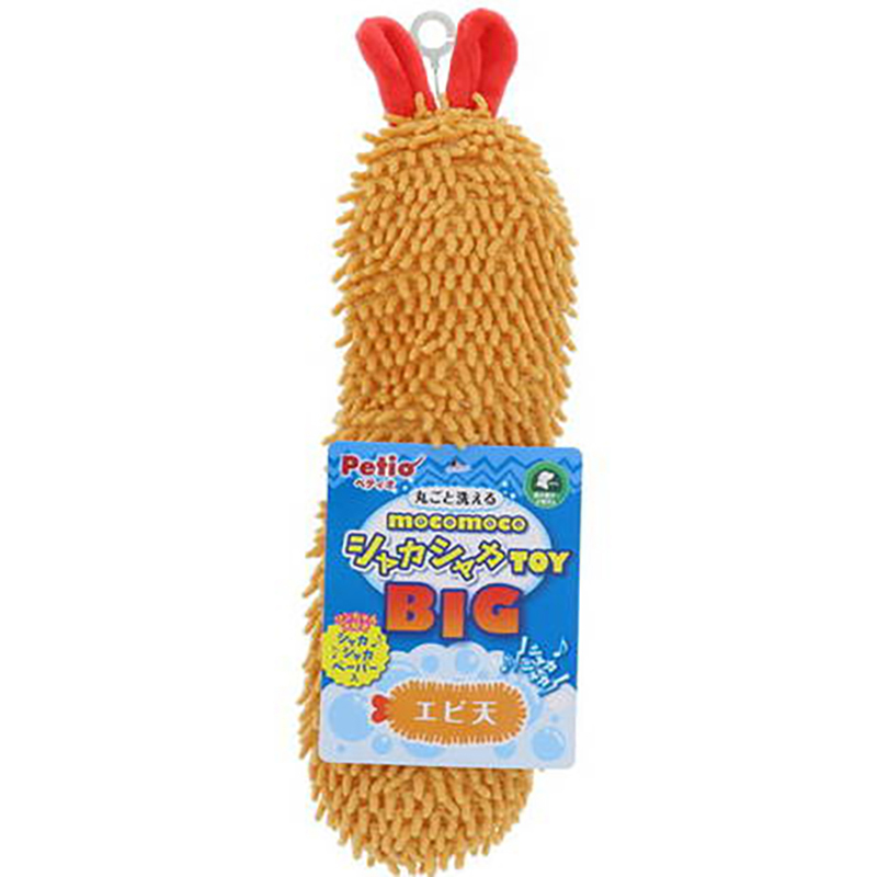 Petio 毛茸茸沙沙發聲狗玩具(BIG天婦羅蝦)  #G224 W27199