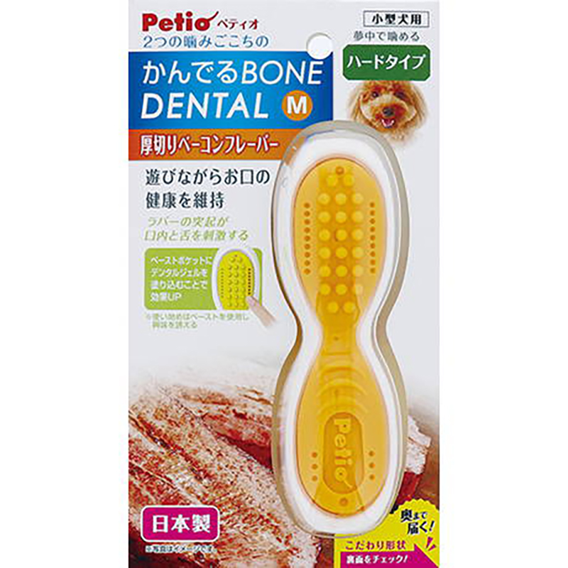 Petio口腔護理狗玩具 潔齒骨(厚切煙肉風味)#G193 W26840