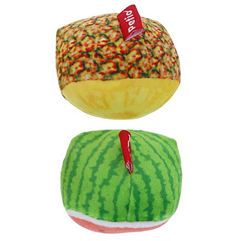 Petio熱帶水果 貓草玩具球 (菠蘿&西瓜  2個裝)) #G198 W26415