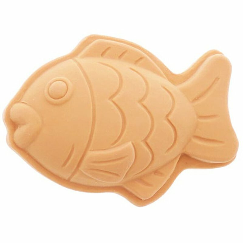 Petio犬雅和菓子系列 柔軟乳膠狗玩具（鯛魚燒） #G170 W25906