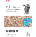 Petio 抗菌消臭木砂 4L(可沖廁所 遇水變粉)#F142W26221