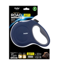Petio Reel Lead Road Stretch Leash L (Blue)#J59W56448