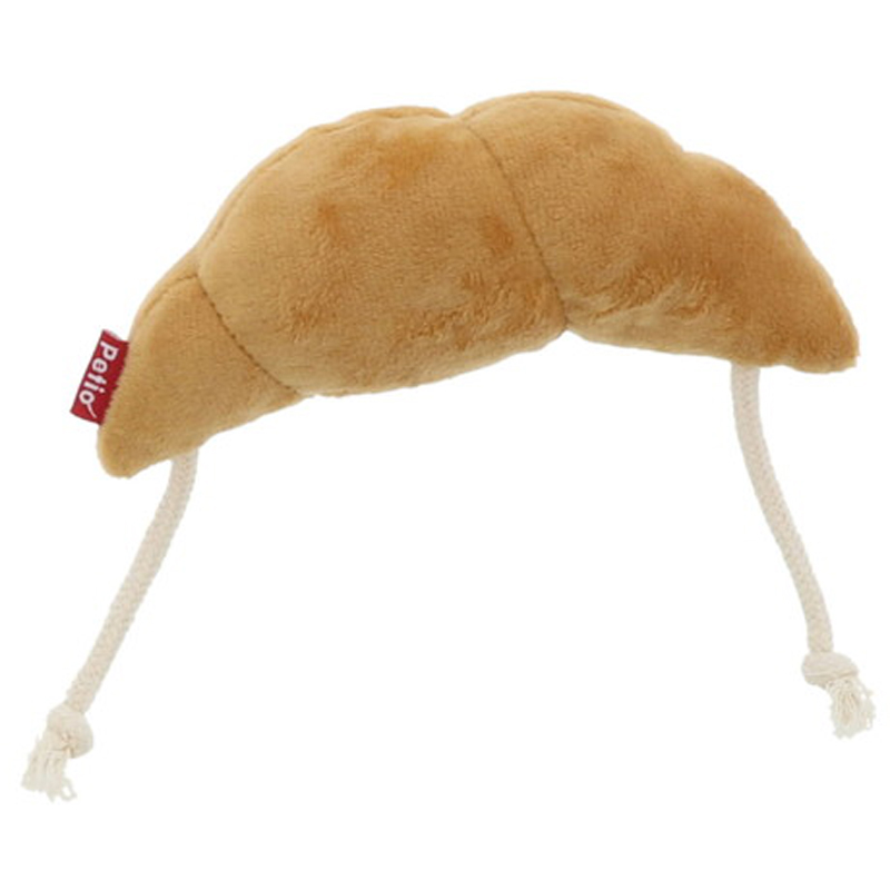 Chewy Bakery Stuffed Dog Toy With Pulling String (Croissant) #G149 W26407