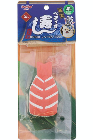 Petio Sushi Latex Dog Toy (Shrimp Sushi) #G177 W26275