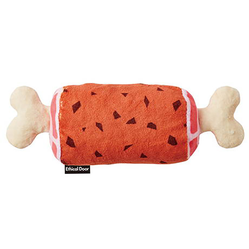 Ethical Door 笛子發聲狗玩具
 (肉骨頭) Ethical Door Dog Stuffed Toys
(Meat on the bone) #G192 W26783