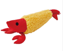 Petio Shaka Kicking Stuffed Cat Toy With Silvervine(Tempura Prawn)#G202 W26943