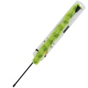 Necoco BLACK TACT Fluffy Green TailCat Teaser with bell #G130 W26450