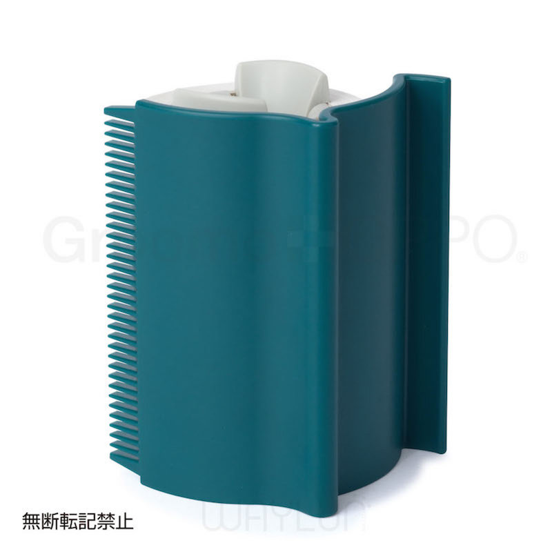 寵物按摩除毛轆—附膠紙(藍綠色) #P58