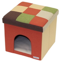 necoco House & Stool Orange Mosaic Regular #F106 W25494