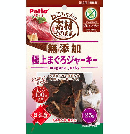 [90602557] Petio 日本產天然無添加風乾極上吞拿魚(無穀物) 貓小食25g W13636#B98
