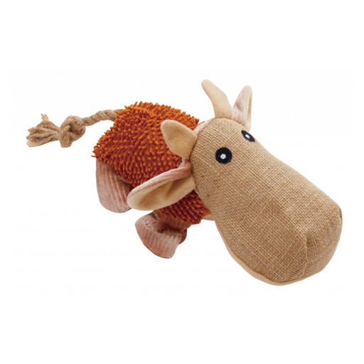 [91601385] Petio BuuuZooo Flute Sound Rope Toy for Dog (Cow)  #G52 W23186