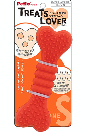 [91602727] TREATS LOVER 潔齒零食狗玩具骨 S (可塗牙膏)  #G153 W26476