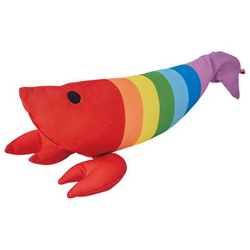 [91603334] Petio Kicking Stuffed Cat Toy w/ Catnip (Rainbow Lobster) #G203 W27186