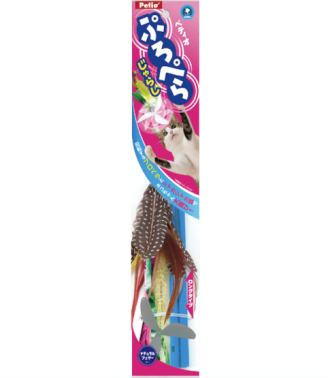 [91602340] Petio CAT TOY Teaser Propeller Natural Feather #G101 W23445
