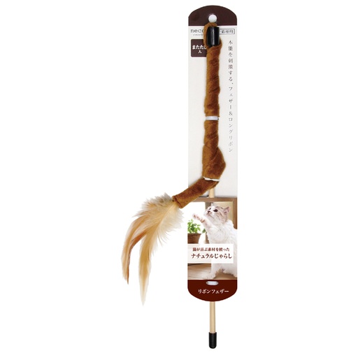 [91602351] necoco Natural Teaser Ribbon Feather #G108 W25097