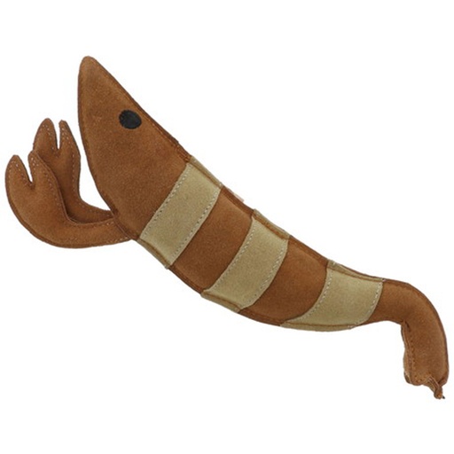 [91602717] Tough Cowhide Leather Cat Kicking Toy With Catnip (Lobster) #G143 W26497