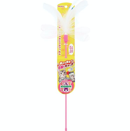 [91602590] Petio CAT TOY Teaser with White Fluffy Feather  #G161 W25910