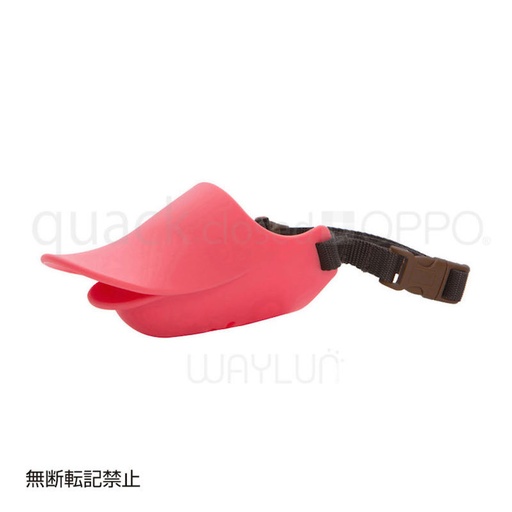 [91601652] 犬用閉口式鴨咀口罩 L (寶石紅色)#P15