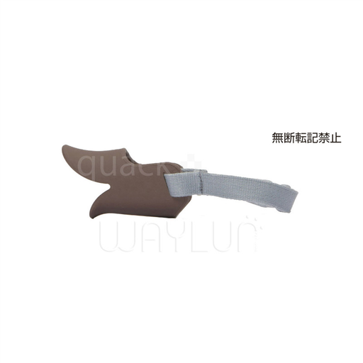 [91601922] 犬用鴨咀口罩 M (棕色)#P33