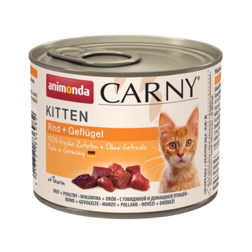 [90401202] Animonda-Animonda Carny Kitten Beef＋Poultry 200g＃N03