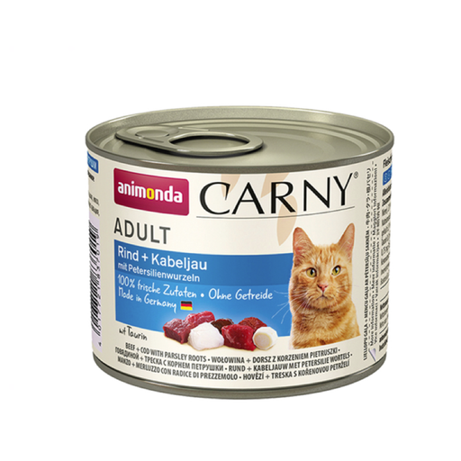 [90401625] Animonda-Adult Cat  Beef + Cod with Parsley Roots N06