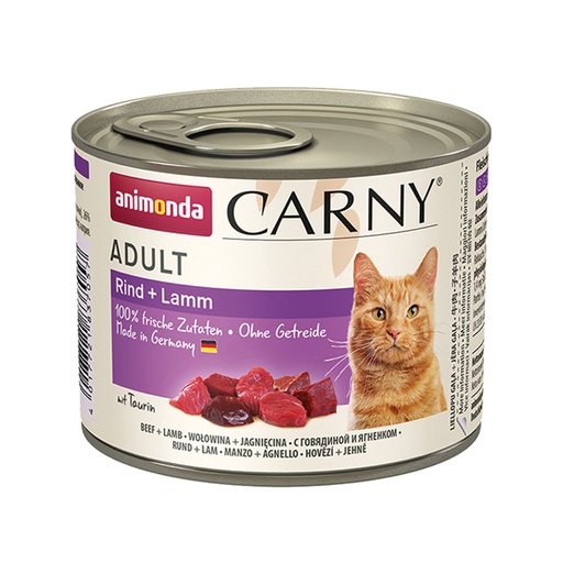 [90401185] Animonda-Adult Cat  Beef + Lamb N12
