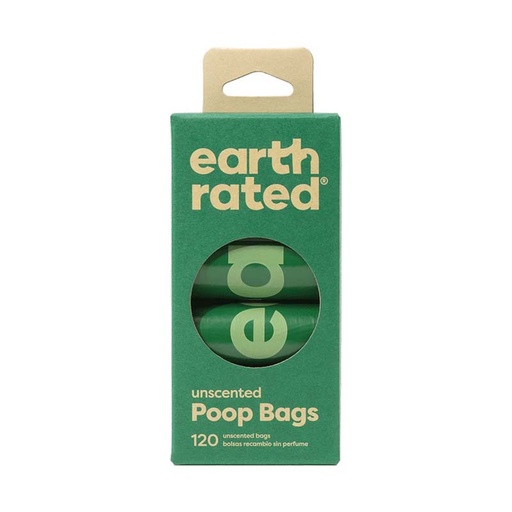 [91603416] Earth Rated120個補充裝可降解撿便袋(15個X8卷-無香味)