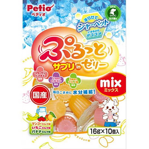 [90503286] Petio日本產 營養保健啫喱(零脂肪) 狗小食(16g x 10個)#A283 W14140