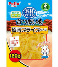 [90503289] Petio  無添加 香甜高纖甘薯極薄切片 狗小食 120g #A286 W14108