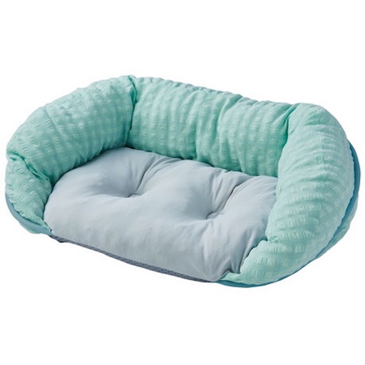 [91603406] Washable Cool Square Pet Bed (Sea Blue M)#H94W27107