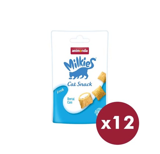 [90601645B] Animonda-Milkies Crunchy SnacksFresh - Grain Free （30gx12） N19
