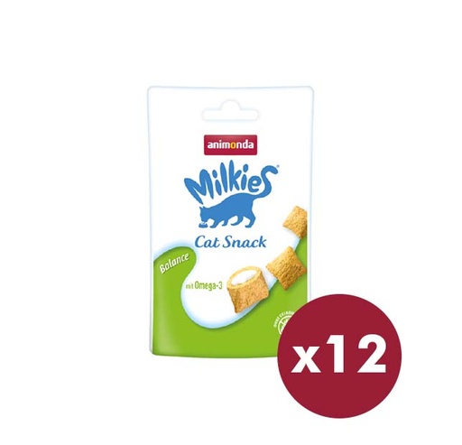 [90601646B] Animonda-Milkies Crunchy SnacksBalance - Grain Free （30gx12） N20