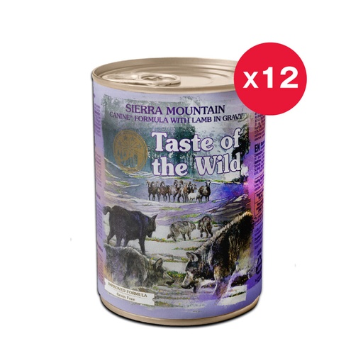 [90301337B] 無穀物 湯汁煮羊肉粒（成犬糧）原箱12罐 X83