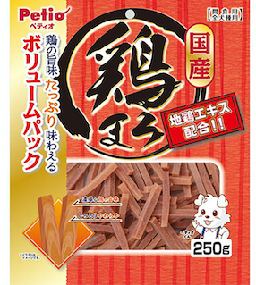 [90503104] Petio 日本產 原味濃郁蒸雞條 250g #A139 W14046