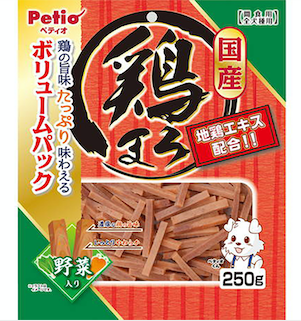 [90503105] Petio 日本產 高纖蔬菜濃郁蒸雞條 300g #A140 W14047