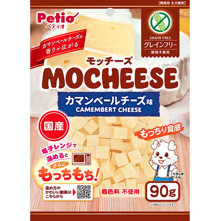 [90502544] Petio日本產 低敏無穀物卡門貝爾芝士粒 狗小食90g（可加熱 輔助喂藥） #A174 W13614