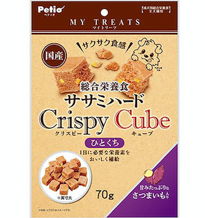 [90503012] Petio 綜合營養 日本產雞柳肉&甘薯鬆脆粒粒(低脂高蛋白)  狗小食 70g #A238 W13864