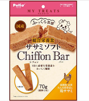 [90503122] My Treats Soft Chiffon Bar Stick with Chicken Tenders for dog 70g (Comprehensive Nutritional Diet) #A258 W13963