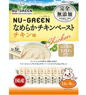 [90503147] Petio  NU-GREEN 無添加 雞肉肉醬 雞味 狗小食 8條 #A268 W14014