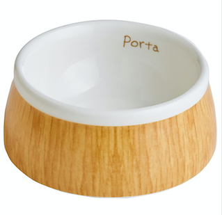 [91603175] Porta Wood Grain Ceramic Bowl S #F170 W26508