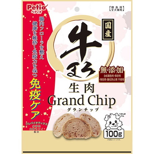 [90503495] Petio  日本產 無添加牛肉+雞肉片 狗小食 (腸胃健康) 100g #A322 W14194